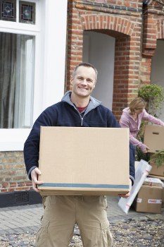Professional packing materials prepared for a Westwickham home move