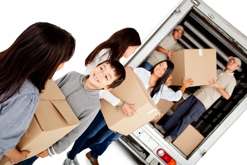 Man and van service assisting a local move in Westwickham