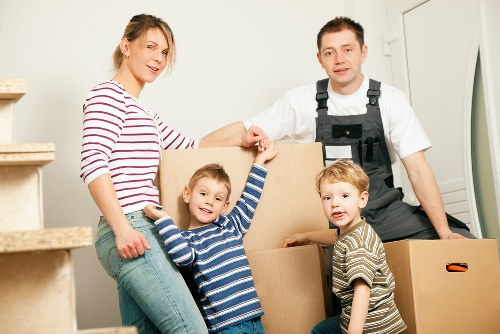 Mobile self storage unit delivered to a Westwickham home