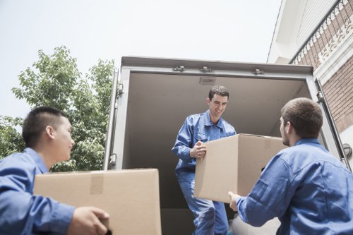 A modern storage environment showing flexible storage solutions in Westwickham