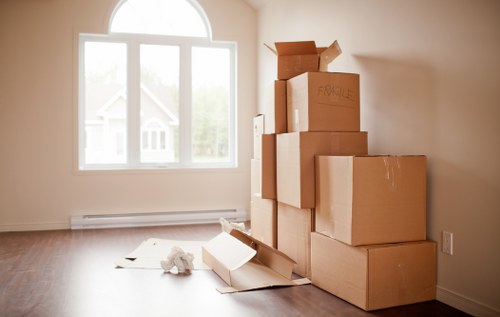 Safe and organized furniture storage in Westwickham unit