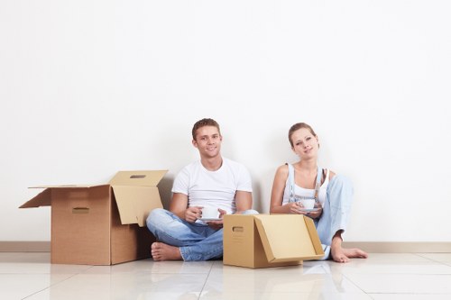 Efficient packing process for a local move in Westwickham