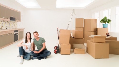 Residents using short-term storage in Westwickham for moving and decluttering