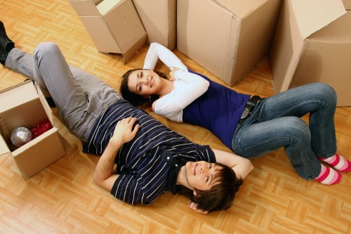 Careful furniture protection during flat removals